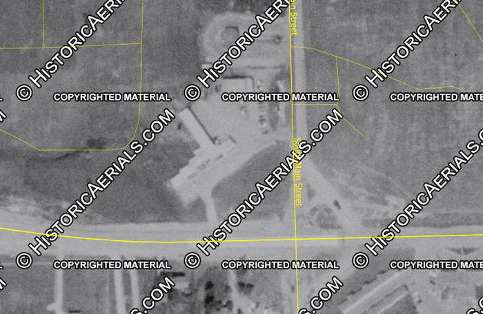Southlawn Motel - 1955 Aerial Photo (newer photo)